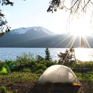 little tent, big views.