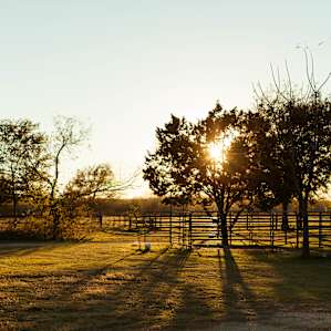 The campground is on 18 acres and the sunset was one of my favorite parts.