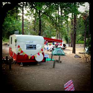 Camping at Paso Picacho