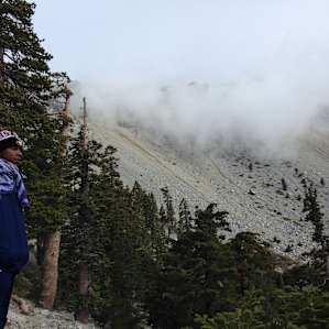 Just under Baldy Bowl