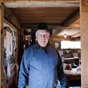 Bob, the property caretaker, came by and showed us around his "office."