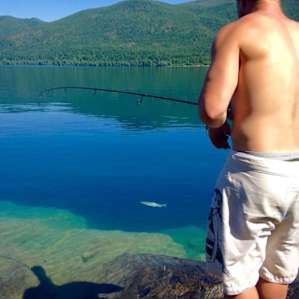 Fishing is exciting as the waters are so clear. Take a look at GNP Fishing regulations before you go as they vary through the park.