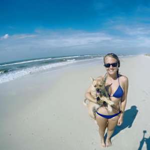 The beach is beautiful and not crowded!
