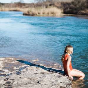 Cool, clear, water of the Llano is a perfect respite from the Texas heat. :)