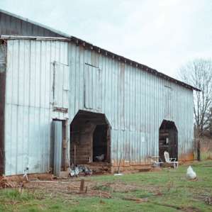 The barnyard. A nice area to pitch a tent or park your car.