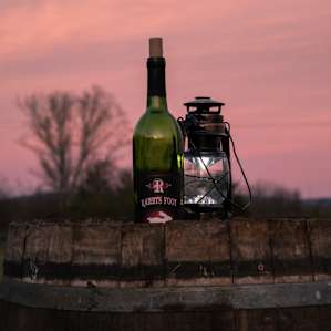 Sunsets and wine go hand in hand.