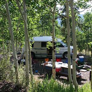 Campsite for the in-laws