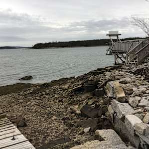 Ocean front dock
