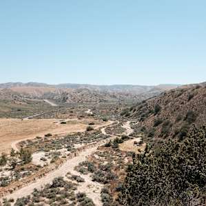 Looking over Jim's ranch.