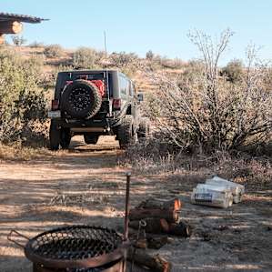 Site 2 - Pull your car right up to each site. Firewood included!