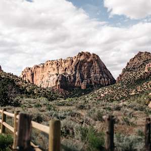 Views walking to the Water Canyon trailhead