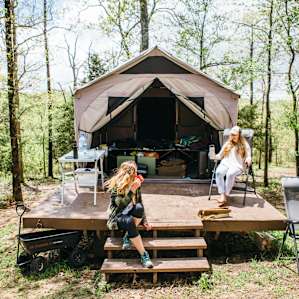 Our awesome set up