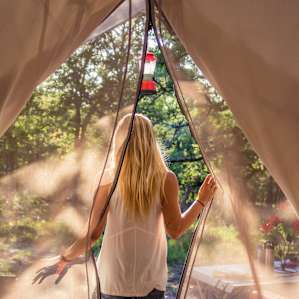 The bug net is handy.
