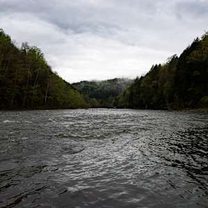 The Gauley River National Scenic Riverway is minutes away.