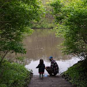 The landowner suggest going for the smallies.