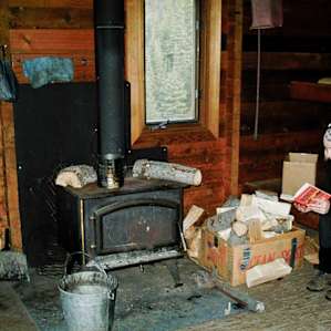 Juneau Lake Cabin Interior