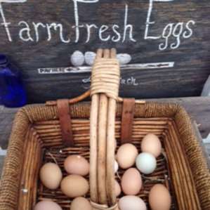 Don't forget to add some farm fresh eggs to your pizza!