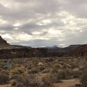 View from our campsite