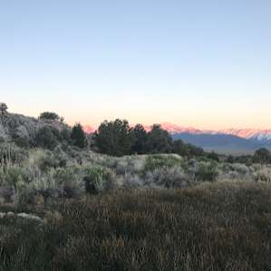 Hiking around nearby Travertine.