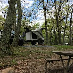 Drying out after 36 hours of rain. Awesome campground!