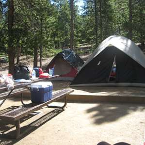 large sites can fit a 3- and 4-person tent