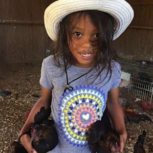 She belongs on the farm!