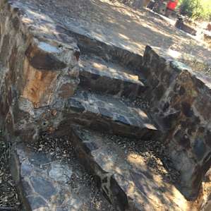 Stairway up to Site 19.