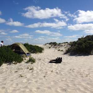 The view from our tent.