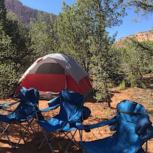 Water Canyon Cliffside Campsite