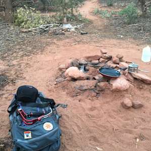 Water Canyon Cliffside Campsite