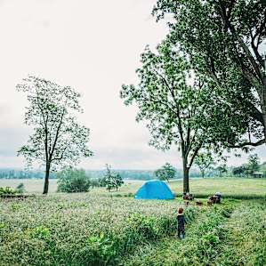 tent lodging instagram