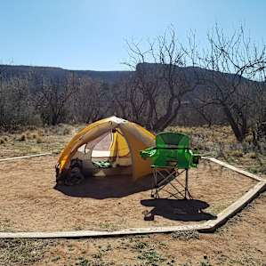 Pad for tents.