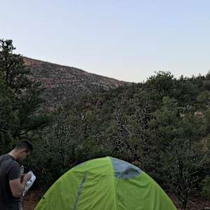 Water Canyon Cliffside Campsite