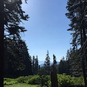 Morning view from campground