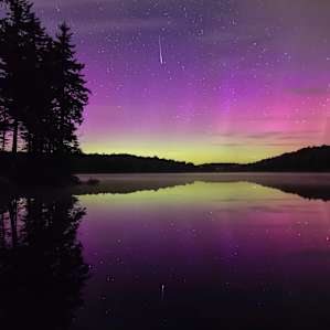 The Aurora Borealis at Woodford State Park. I went to bed very happy that night.