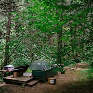 The camp has some space, and you can easily fit another tent on the site and/or the platform would be a great place to do some cowboy camping.