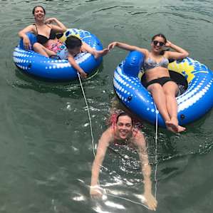 brought our own water toys