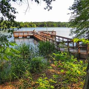 One of the fishing piers