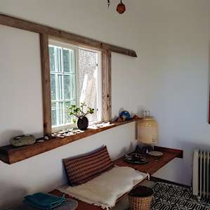 Inside the cabin