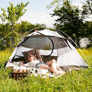 Lounge lazily in the lake life.