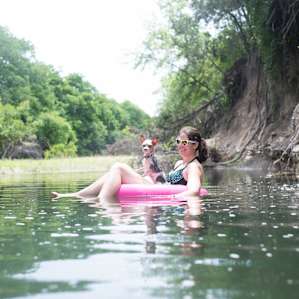 Private access to the river, perfect for cooling off on hot days
