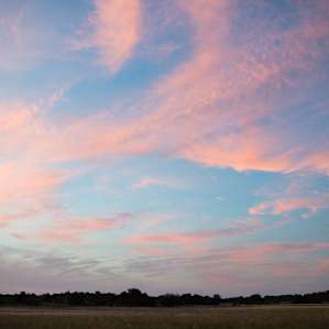 Wide open spaces lend their way to breathtaking sunset skies
