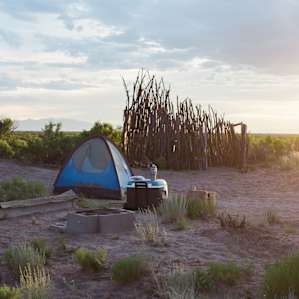 tent desert lodging
