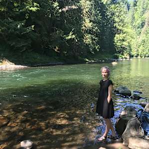 hike to the river!