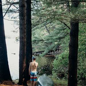 John has a canoe available to rent-- and it's so worth it.