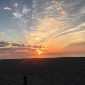 Make sure to be awake and ready for the sunrises on the beach they are a beautiful site to see