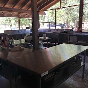Ultra functional and clean kitchen a nice surprise