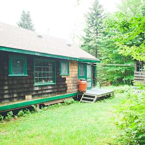 Back of the cabin.