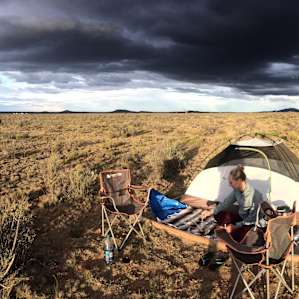 Beautiful sky under stormy clouds. Amazing time here!