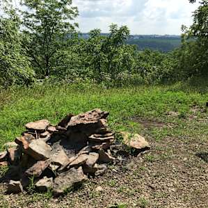 Fire pit and overlook